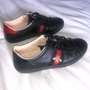 GUCCI Black Ace Bee Sneakers